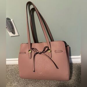 Gorgeous Nanette Lepore handbag, EEUC, mauve colour